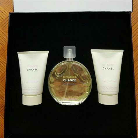 chanel chance gift set with lotion|chanel chance body moisturiser.